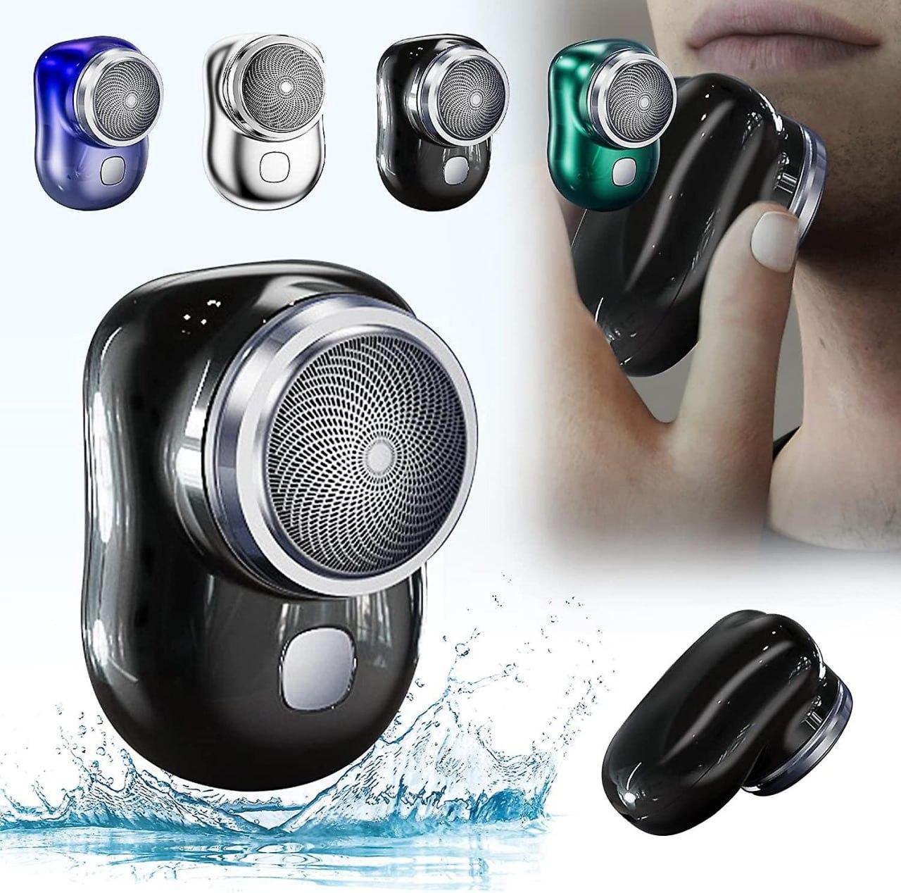 Mini Electric Shaver, mini electric shaver, portable shaver, travel shaver, beard trimmer, menās grooming kit, USB rechargeable shaver,