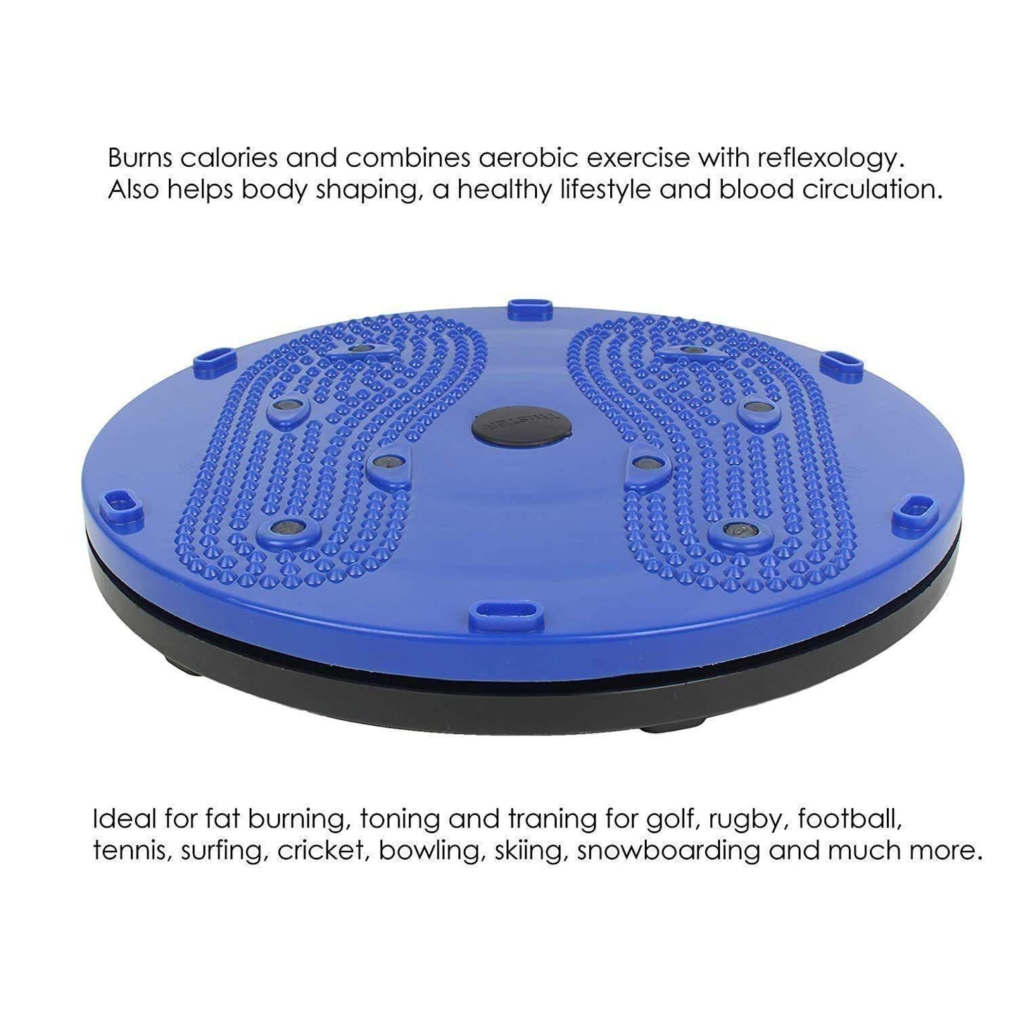 Tummy Twister Abdominal ABS Exerciser – Waist Twister Disc for Weight Loss, Fat Burning, Body Shaping & Balance Training | Home Fitness Twister Board